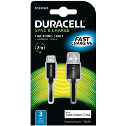 CABO DURACELL PARA APPLE LIGHTNING 2M