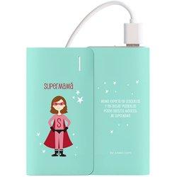 powerbank supermama verde 4.000 mah