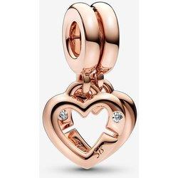 Charm Colgante Corazones de Hermanas