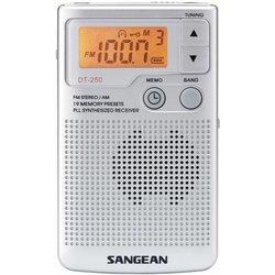 Radio Sangean DT250S Plateado