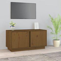 Mueble De Tv VIDAXL Marrón Madera (80x35x40.5 cm)