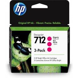 HP 712 Pack 3 Original Magenta