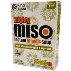 King Soba Sopa De Miso ConCalabaza Y Verduras 6x10g