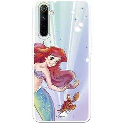 Funda para Realme 6 Oficial de Disney Ariel y Sebastián Burbujas - La Sirenita