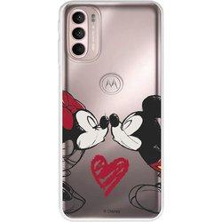 Funda para Motorola Moto G41 Oficial de Disney Mickey y Minnie Beso - Clásicos Disney