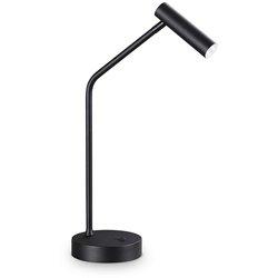 Easy Lámpara de Mesa led Integrada Negro 250Lm 3000K - Ideal Lux