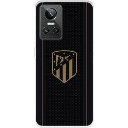 Funda para Realme GT Neo 3 del Atlético de Madrid Escudo Dorado Fondo Negro - Licencia Oficial Atlético de Madrid