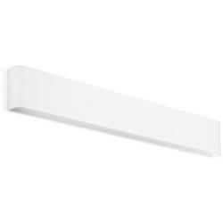 Apliques modernos Delta Metal Blanco Led 19,5 W 3000K Luz caliente