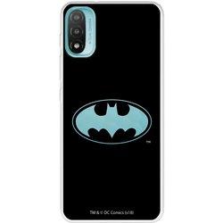 Funda Para Motorola Moto E40 Oficial De Dc Comics Batman Logo Transparente - Dc Comics