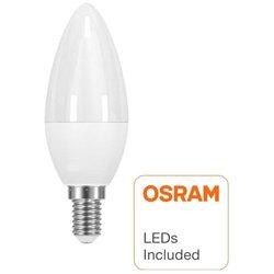 STARLED Bombilla LED Vela 6W E14 C37 180º - OSRAM CHIP DURIS E 2835