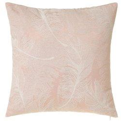 Cojín Avalon Jacquard  Rosa Ramas Blancas  (45x45cm)