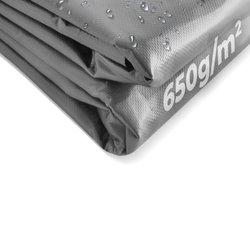 Tarpaulin eyelet - impermeable, 4 x 3 m, poliéster recubierto de pvc 650 g/m², antidesgarro, cortaviento