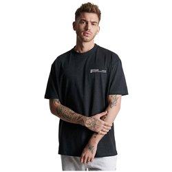 Superdry Camiseta Studios Rcycl Micro Negro