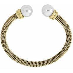 Majorica 13306.01.0.000.010.1 Pulsera Mujer Acero Dorado Perlas 10 mm - 000450536