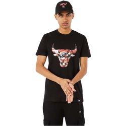 Camiseta de Hombre NEW ERA Corta Nba Seasonal Infill Negro (S)