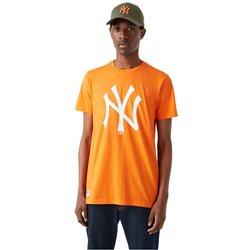 Camiseta NEW ERA Hombre (S - Naranja)