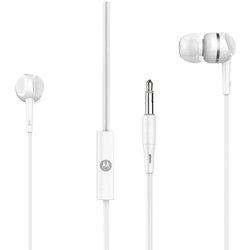 Motorola Lifestyle Pace 105, Auriculares Stereo In-Ear con Cable, Micrófono Integrado, Negro