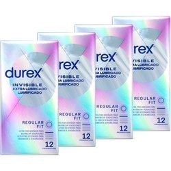 Durex - Condones para hombre Durex. Pack de 48 Preservativos para sexo seguro. Natural, Sensitivo Suave, Invisible, Contacto Total, Real Feel, Mutual Climax, Placer Prolongado, Dame Placer, Saboreame, Intense, Natural XL y Invisible Extra Lubricado