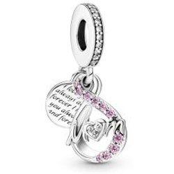 Charm colgante doble Pandora 791468C01 Mamá