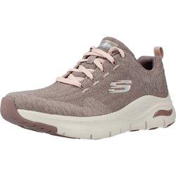 Zapatillas SKECHERS Textil Mujer (37 - Marrón)