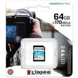 MEM SDXC 64GB KINGSTON CANVAS GO UHS-I CL10