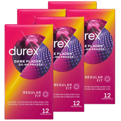 Durex - Preservativos Dame Placer para Mayor Sensación Pack 60 condones para un sexo seguro