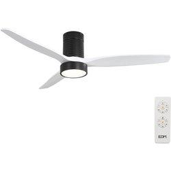 EDM Ventilador de Techo con Luz 33825 Kara 30 W 2190 LM