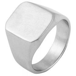 AKZENT Anillo de hombre Plata em Acero Inoxidable Tam.54 0089