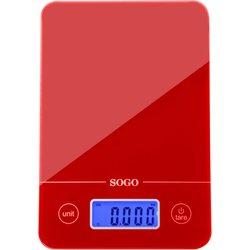 Balanza De Cocina Sogo - 5Kg - Rojo