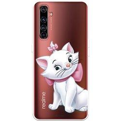 Funda para Realme X50 Pro Oficial de Disney Marie Silueta - Los Aristogatos