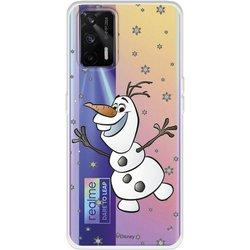 Funda para Realme GT Oficial de Disney Olaf Transparente - Frozen