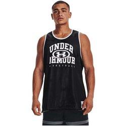 Camiseta de baloncesto under amour baseline reversible jsy blk ho