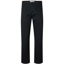 Pantalón Selected tipo chino straight negro para hombre