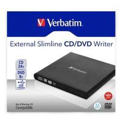 Grabadora DVD VERBATIM Slimline CD/DVD