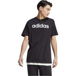 ADIDAS M LIN SJ T CAMISETA NEGRO/BLANCO