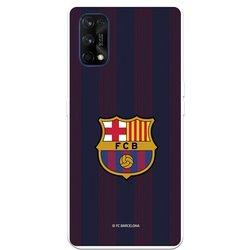 Funda para Realme 7 Pro del Barcelona Rayas Blaugrana - Licencia Oficial FC Barcelona