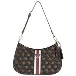 Bolso Guess Noelle Top Zip Shoulder Bag marrón