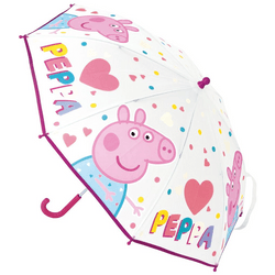 Paraguas Peppa Pig Having fun Rosa (Ø 80 cm)