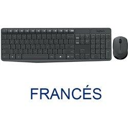 Teclado y Ratón Logitech Francés AZERTY