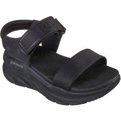 Skechers D'LUX WALKER Sandalia Plana mujer Negro