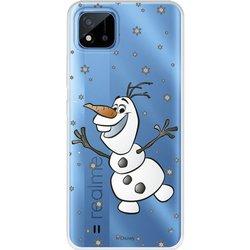 Funda para Realme 8i Oficial de Disney Olaf Transparente - Frozen