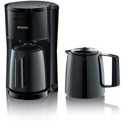 Severin Ka 9307 Cafetera con Dos Jarras Termo 1000W Negro