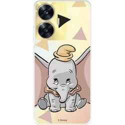 Funda para Realme C55 Oficial de Disney Dumbo Silueta Transparente - Dumbo