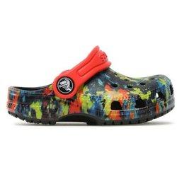 Sandalias Crocs Classic Tiedye Graphic Clog T para Niño y Bebés