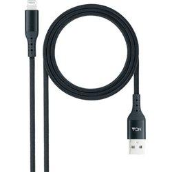 Cable Lightning Usb NANOCABLE Negro