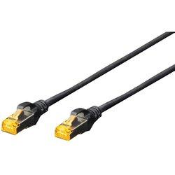 Cable de Red DIGITUS (RJ45 - 50 cm - Amarillo)