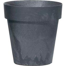 Macetero PROSPERPLAST Cube Beton Effect (Gris - 11x9.7cm)