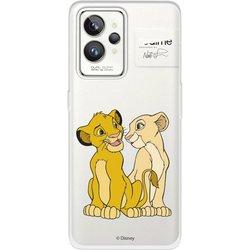 Funda para Realme GT 2 Pro Oficial de Disney Simba y Nala Silueta - El Rey León