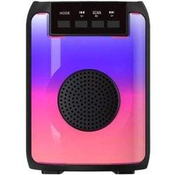 Altavoz portátil Efecto Luces Led Rgb Speaker Lector Usb Torre Karaoke COSHANO Bluetooth