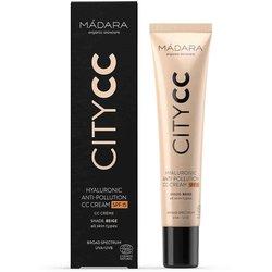 Mádara - Creme cc facial SPF 15 tom bege 40 ml de creme